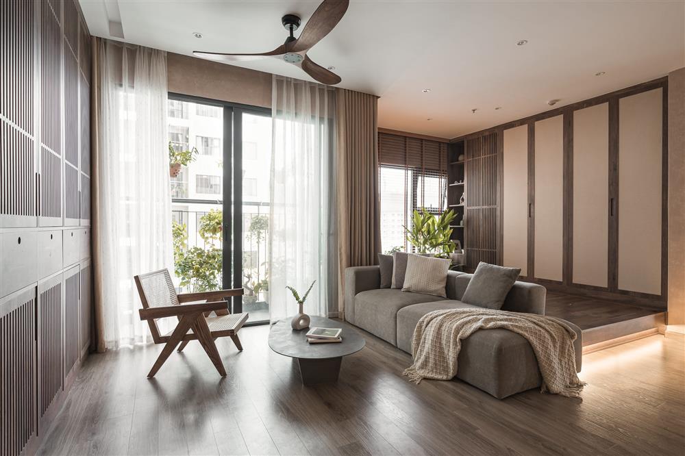 Mạnh tay sửa lại căn hộ còn nguyên vẹn để có phòng khách như ý, nữ gia chủ sở hữu thành quả không thể ấn tượng hơn-2