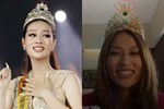 Miss Grand Vietnam Thiên Ân hốt hoảng vì làm gãy vương miện bạc tỷ