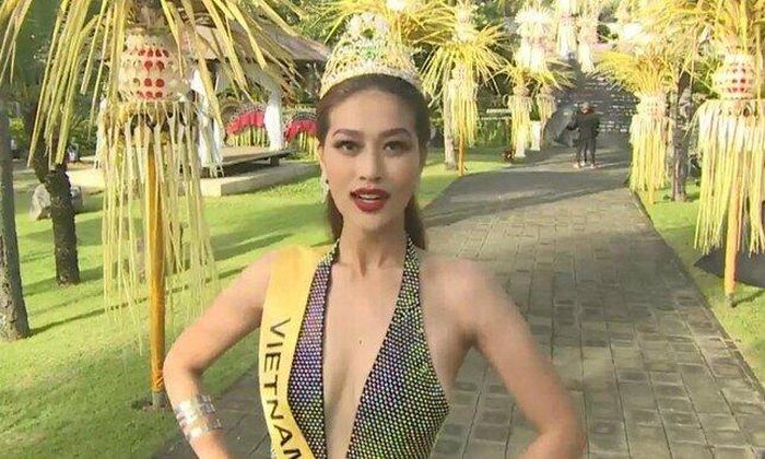 Miss Grand Vietnam Thiên Ân hốt hoảng vì làm gãy vương miện bạc tỷ-2