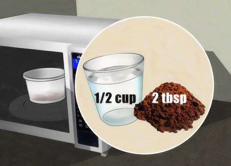 Đặt một bát nước vào trong lò vi sóng, chỉ trong vài giây là hết sạch mùi hôi-2