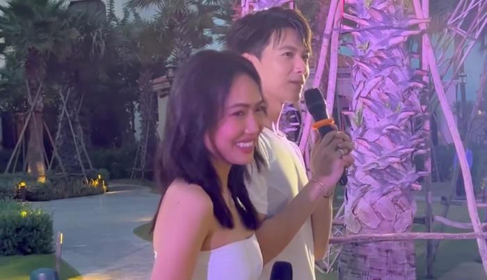 Diệu Nhi - Anh Tú tự làm MC cho tiệc chia tay độc thân, cách xưng hô của đàng trai khiến chị em đổ gục-3