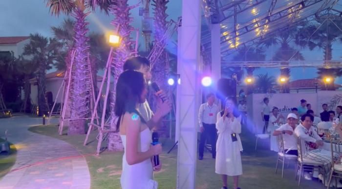 Diệu Nhi - Anh Tú tự làm MC cho tiệc chia tay độc thân, cách xưng hô của đàng trai khiến chị em đổ gục-2