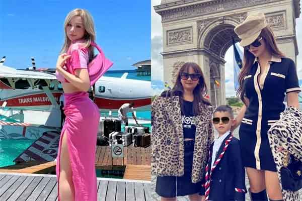 Huyền Baby thả dáng với bikini, dân mạng khen trẻ như gái đôi mươi dù đã là mẹ hai con-10