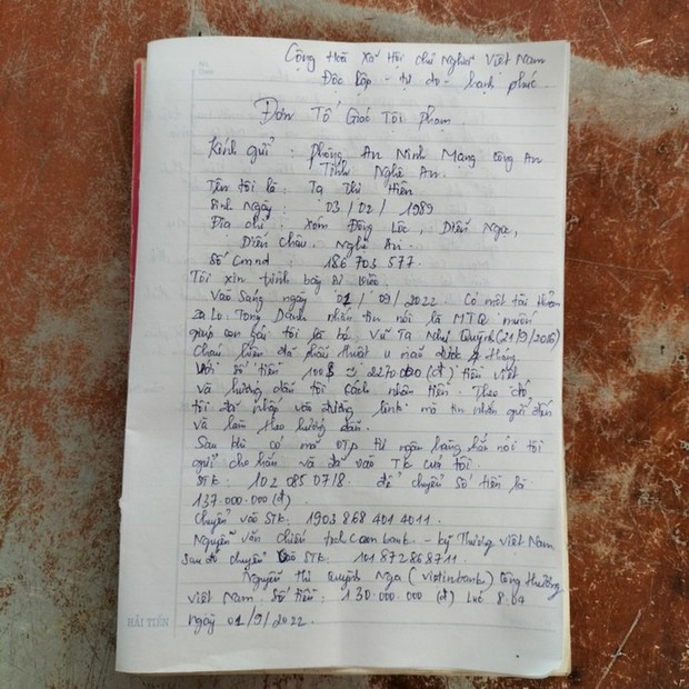 Lá thư đẫm nước mắt của người mẹ bị kẻ gian lừa mất sạch số tiền đi vay để chữa bệnh cho con-4