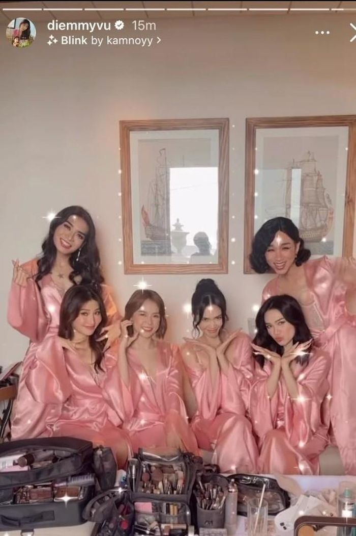 Lễ rước dâu Diệu Nhi - Anh Tú: Dàn phù dâu Ngọc Trinh, Diễm My 9X, Sam xinh ngất ngây-3