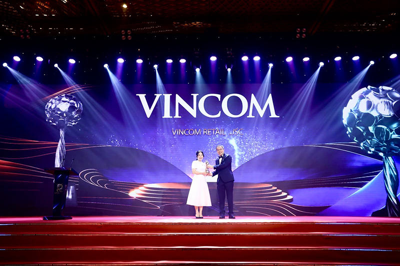 Vincom Retail nhận giải thưởng Thương hiệu truyền cảm hứng châu Á-TBD 2022-2