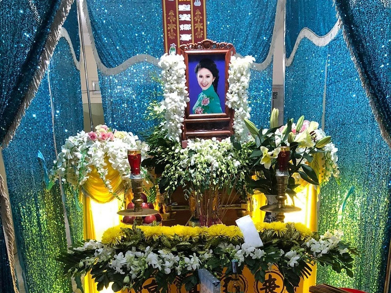 Lễ tang của người đẹp Hoa hậu Hoàn vũ Việt Nam Nguyễn Diana-1