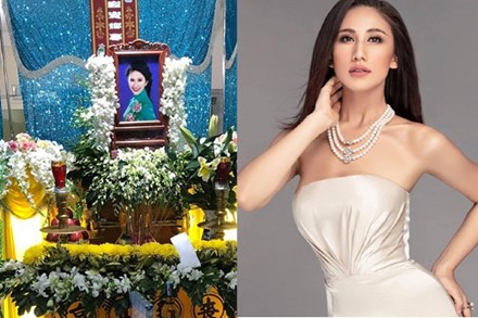 Lễ tang của người đẹp Hoa hậu Hoàn vũ Việt Nam Nguyễn Diana