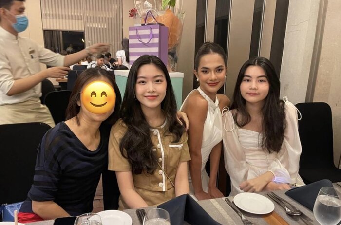 Đi dự tiệc với ba mẹ, 2 ái nữ nhà Quyền Linh chiếm spotlight hơn cả nhân vật chính-1