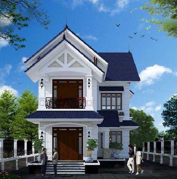 Gợi ý những mẫu nhà 2 tầng giá 1 tỷ đẹp như biệt thự-3
