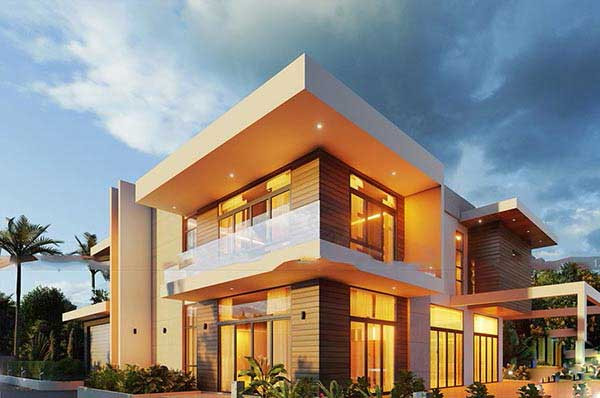 Gợi ý những mẫu nhà 2 tầng giá 1 tỷ đẹp như biệt thự-6