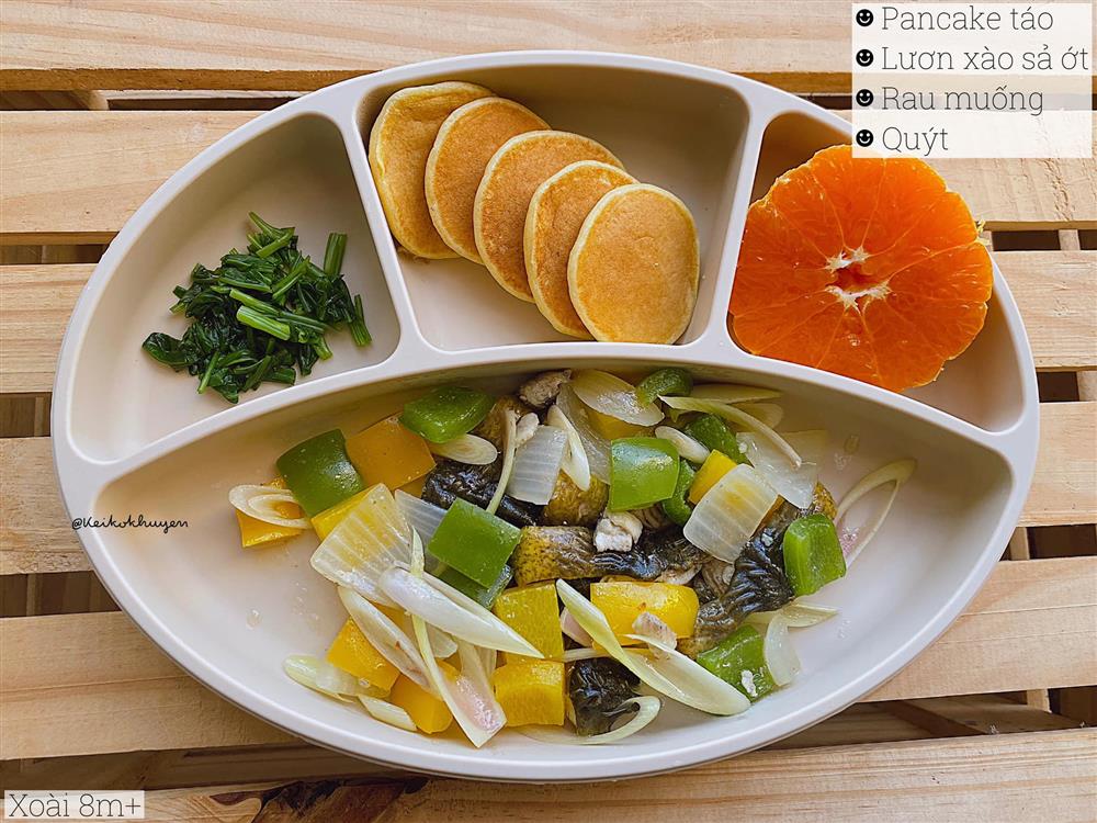 Mẹ 9x chia sẻ thực đơn giúp con trai 9 tháng tuổi đã ăn thô rất tốt-18