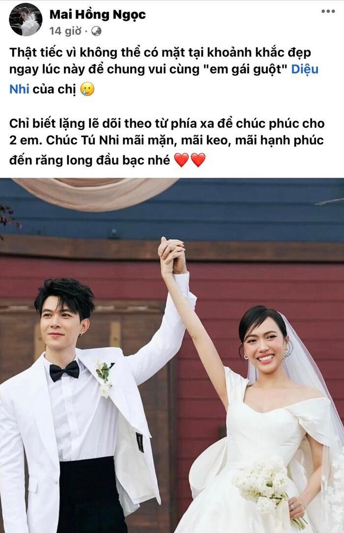Diệu Nhi có phản ứng ra sao giữa bão chỉ trích Đông Nhi vì không dự đám cưới em gái guột-1
