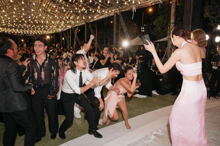 Loạt khoảnh khắc của sao Việt trong đám cưới Diệu Nhi-3