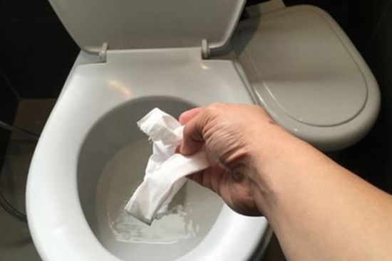 Nên vứt giấy vệ sinh vào bồn cầu hay thùng rác? Không phải ai cũng biết câu trả lời chính xác
