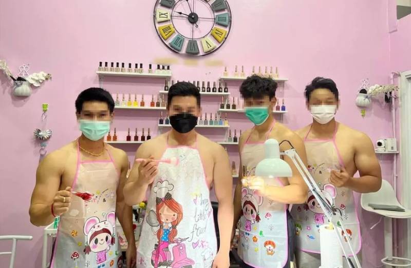Tiệm nail thuê dàn trai đẹp 6 múi phục vụ gây tranh cãi-2