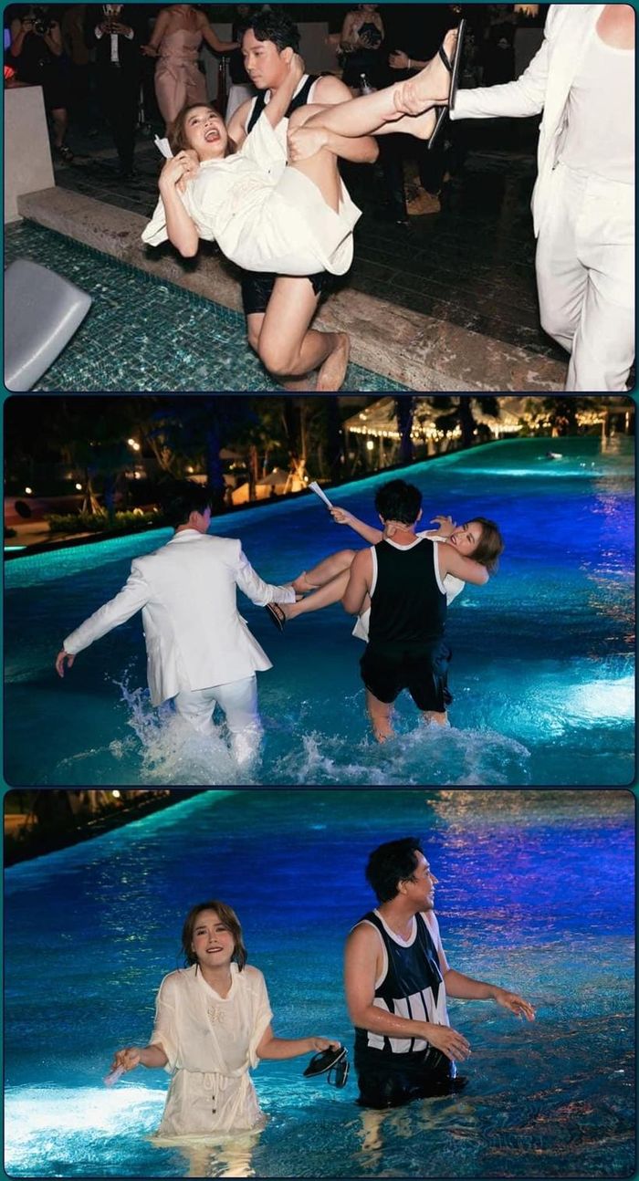 Trấn Thành bị vợ cảnh cáo sau đám cưới Diệu Nhi - Anh Tú-3