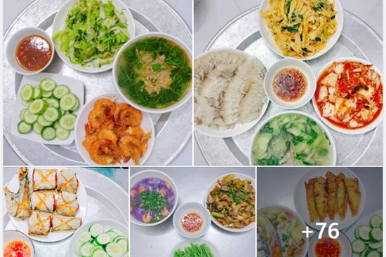 Cặp vợ chồng công nhân chỉ có bữa tối ăn với nhau nhưng mâm cơm vẫn đong đầy hạnh phúc