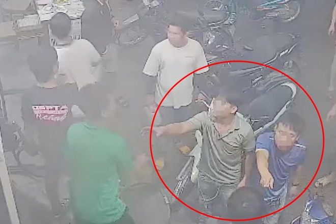 Hành hung nhân viên cây xăng vì không được mua đầy can 5 lít-1