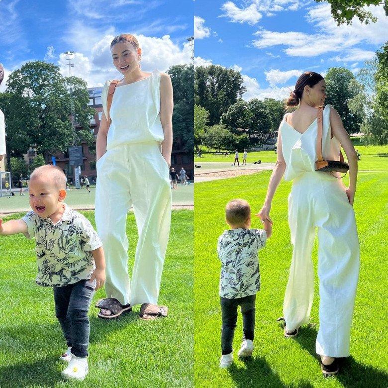 Hà Hồ - Lệ Quyên đi dép lê hàng chục triệu vi vu châu Âu-10