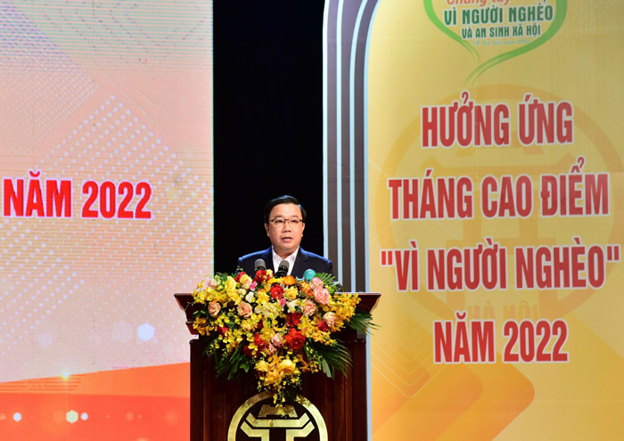 Phát động Tháng cao điểm Vì người nghèo” và an sinh xã hội Thành phố năm 2022-3