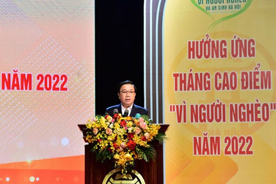 Phát động Tháng cao điểm “Vì người nghèo” và an sinh xã hội Thành phố năm 2022
