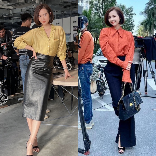 Phong cách công sở sang chảnh của 2 nữ chính mặc đẹp nhất phim VTV-1