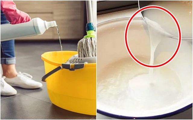 Lau nhà dùng thứ nước thường bỏ đi này sàn nhà sạch bóng loáng, không còn một hạt bụi-1