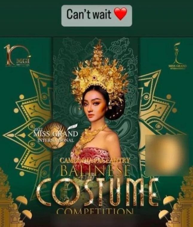 Chân dung Hoa hậu Campuchia phải xin lỗi Thùy Tiên vì bức ảnh chế-1