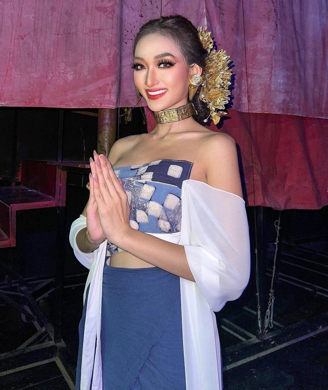 Chân dung Hoa hậu Campuchia phải xin lỗi Thùy Tiên vì bức ảnh chế-3