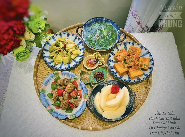 Mẹ đảm là người duy mỹ, chỉ mất 30 phút cho bữa ăn giàu dinh dưỡng, đẹp mắt khiến chị em thán phục-5