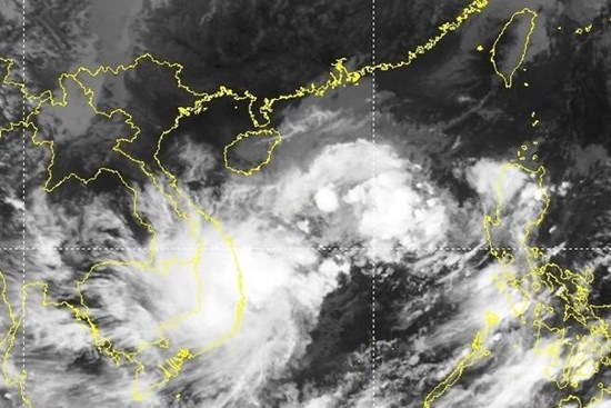 Trong đêm nay áp thấp nhiệt đới có khả năng thành bão, ảnh hưởng một vùng rộng lớn