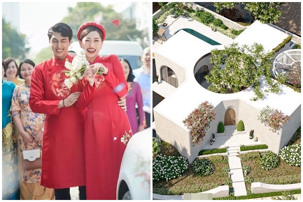 Cận cảnh thiệp cưới của Bình An - Phương Nga: Cô dâu chú rể cực ngầu, còn trang trí thêm hoa tươi xinh xắn-5