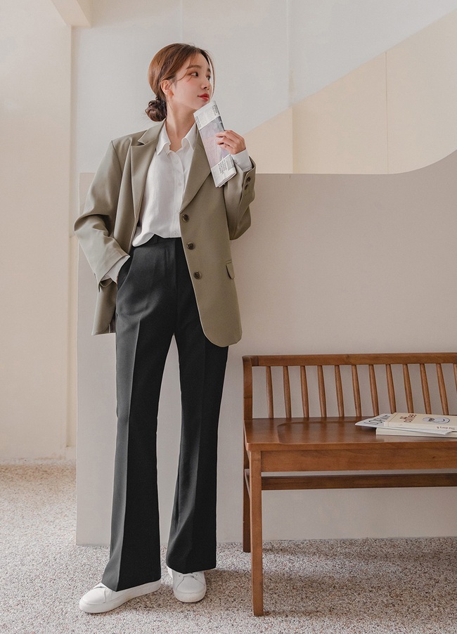 11 cách mặc áo blazer với sơ mi giúp nhân đôi vẻ thanh lịch-1