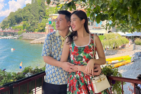 Hoa hậu Đỗ Mỹ Linh thử váy cưới-5