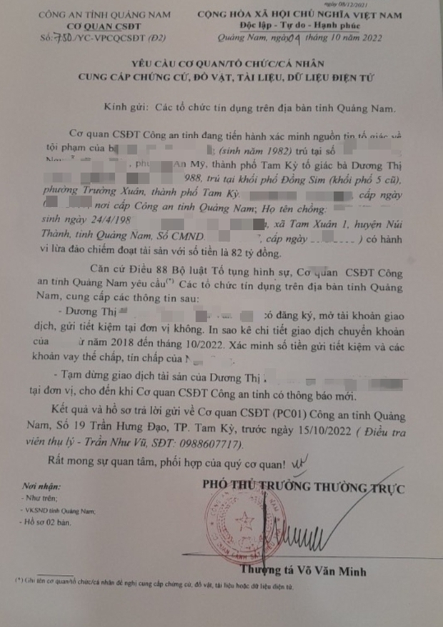 Hàng loạt vụ vỡ nợ hàng chục tỉ đồng gây rúng động Tam Kỳ-2