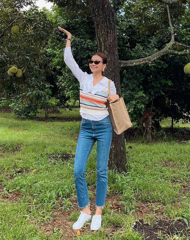 Học sao Việt 10 cách diện đồ layer trẻ trung, ngọt ngào cho mùa Thu-1