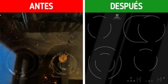 Cách làm sạch vết cháy, cặn bẩn trên bếp từ và kinh nghiệm dọn dẹp hữu ích từ người vệ sinh chuyên nghiệp-1