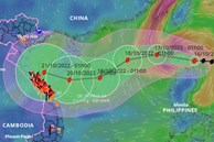Biển Đông sắp hứng bão mạnh cấp 12