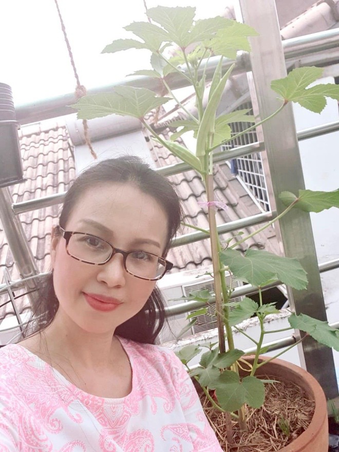 Ngắm vườn rau xanh mướt trong biệt thự triệu đô của ca sĩ Cẩm Ly-7