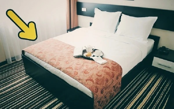 Khách sạn nào cũng để tấm khăn trải ngang giường: 90% người vào để lãng phí-1