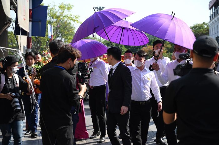 Lễ ăn hỏi của Hoa hậu Đỗ Mỹ Linh và doanh nhân Đỗ Vinh Quang-2