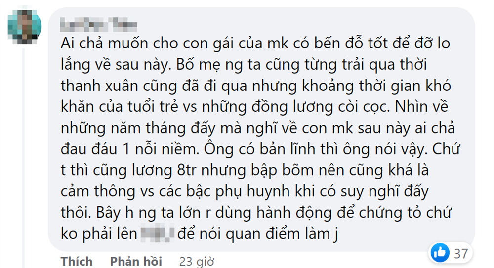 Ra mắt nhà người yêu, mẹ người yêu phán câu xanh rờn: Lương 8 triệu thì nuôi ai hả cháu?”-3