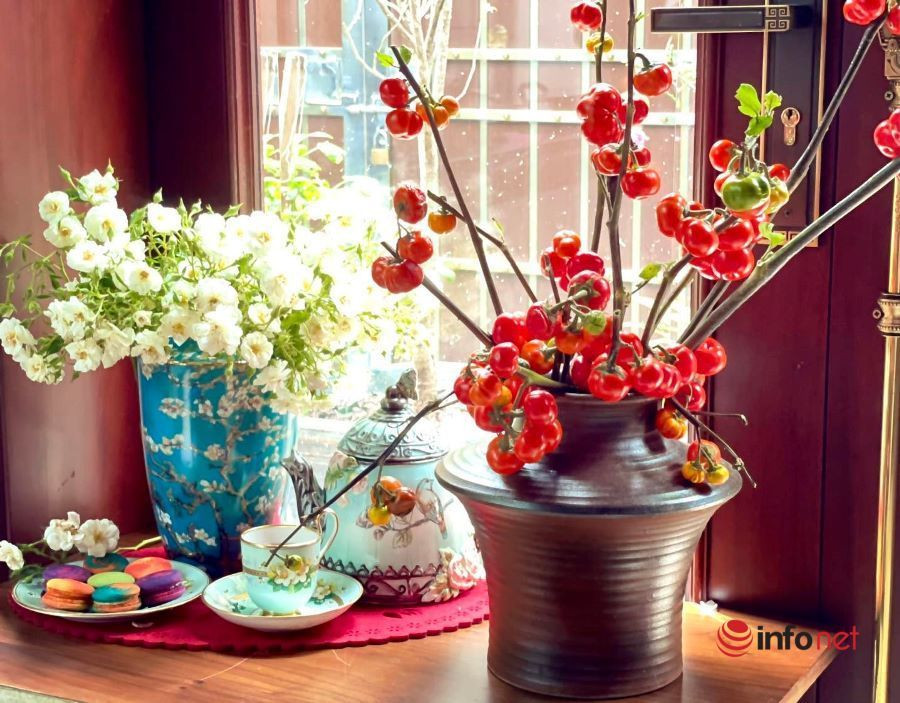 Cành quả cắm bình: Thú chơi mới lạ khiến chị em mê-1