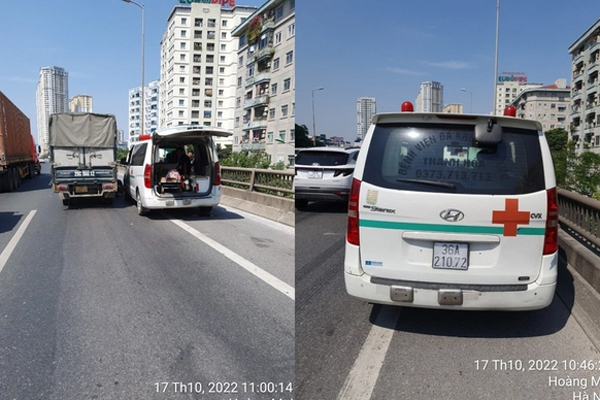 Xe cấp cứu chở bệnh nhân nguy kịch liên tục bị xe tải tạt đầu-3