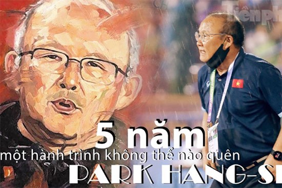 Một lần nữa cảm ơn ông, HLV Park Hang-seo, vì hành trình tuyệt vời cùng nhau