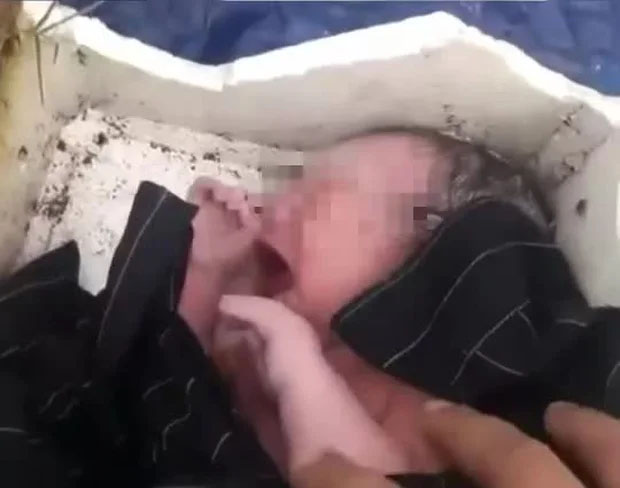 Phát hiện bé gái bị bỏ rơi trong thùng xốp ở Nha Trang-1