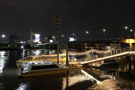 Người đàn ông rơi xuống sông Sài Gòn mất tích trong đêm