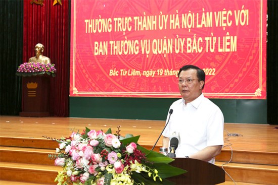 Xây dựng quận Bắc Từ Liêm là đô thị xanh, sinh thái, hiện đại