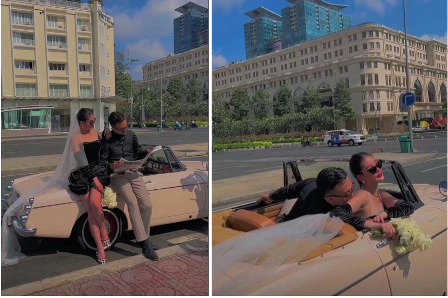 Ảnh cưới của Lê Âu Ngân Anh và MC Phan Tô Ny-2